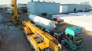 Installation of PRISM® VSA Oxygen Plant for Hybrid Glass Furnace | Air Products