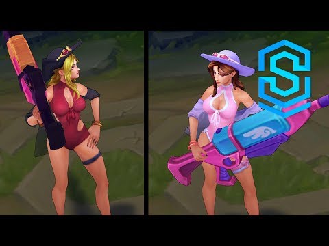 Pool Party Caitlyn Chroma Skins