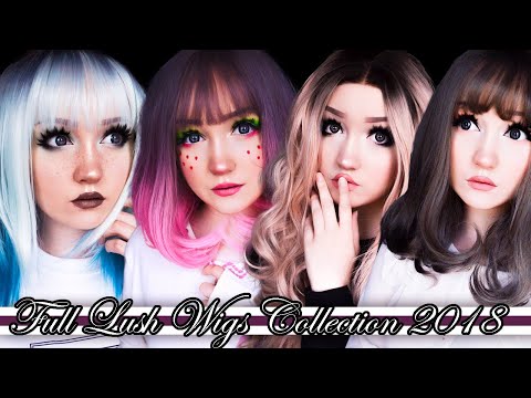 MY ENTIRE LUSH WIGS COLLECTION | WIG HAUL AND REVIEW...