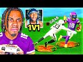 Justin Jefferson In NEW 1v1 Mode Is Unstoppable