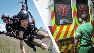 PARAGLIDING ACCIDENT!