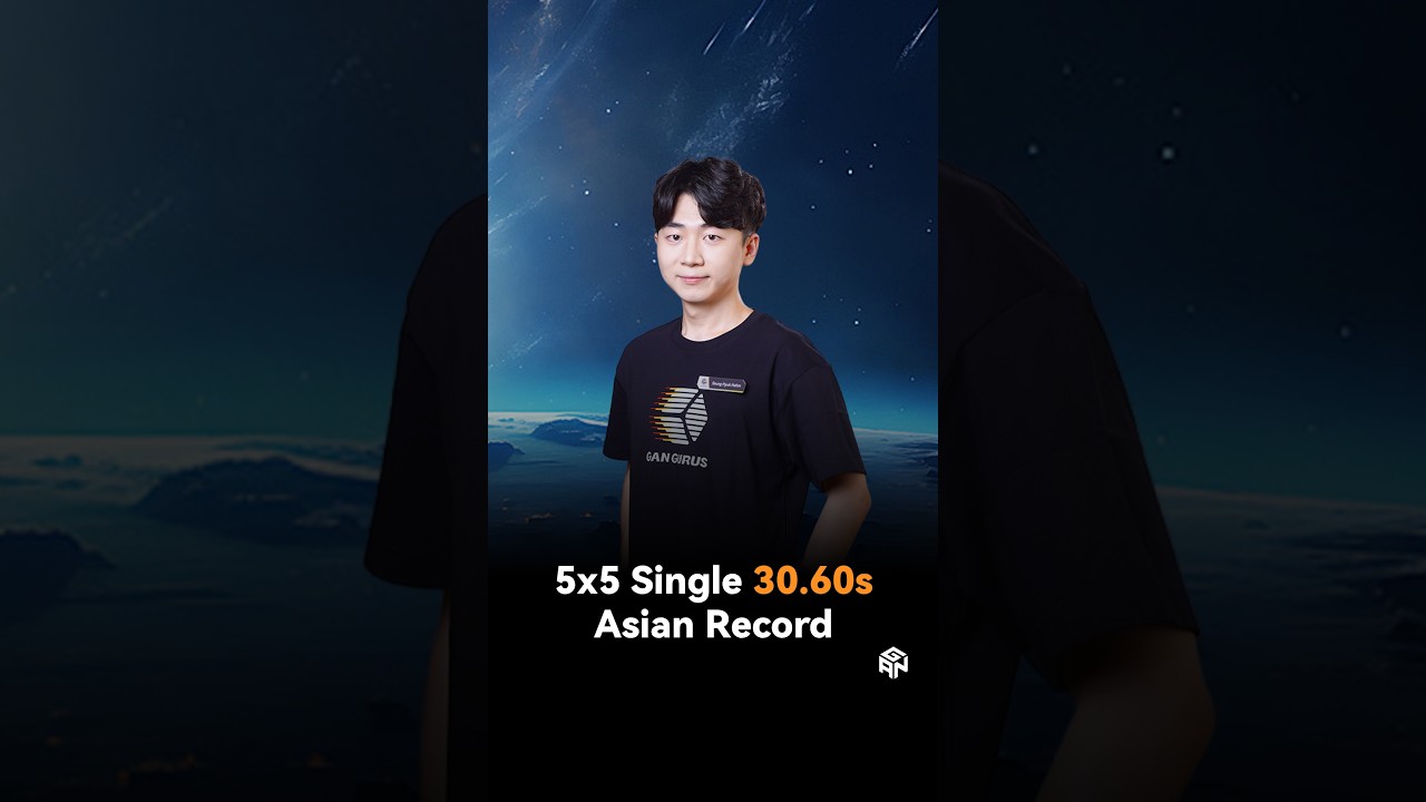 5x5 Single AsR 30.60s | Seung-Hyuk Nahm