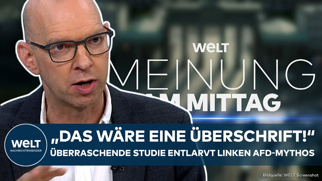 DEUTSCHLAND: Eigentor! Überraschende Studie von SPD-Stiftung entlarvt linken AfD-Mythos!