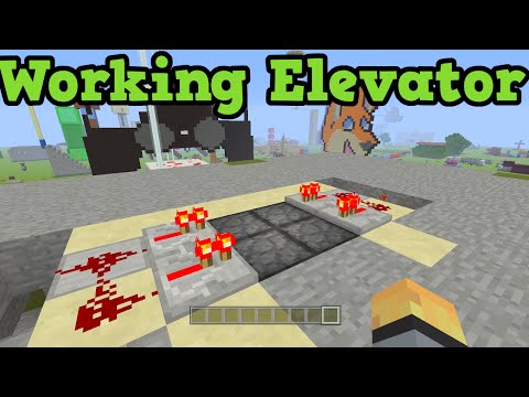 Minecraft Xbox 360 + PS3 - How To Make A Redstone Elevator (Pistons)