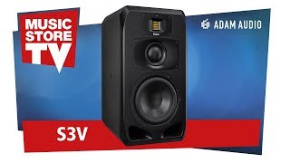 Video thumbnail for ADAM Audio S3V Aktiver 3-Wege Studiomonitor der Spitzenklasse by MusicStoreTV