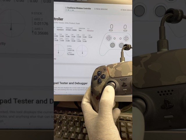 Vídeo relacionado con 2PCS Módulo de Sensor Analógico Compatible con Play Station 5 PS5 y 2 PCS Cubierta Protectora para Joysticks 3D Analogiques