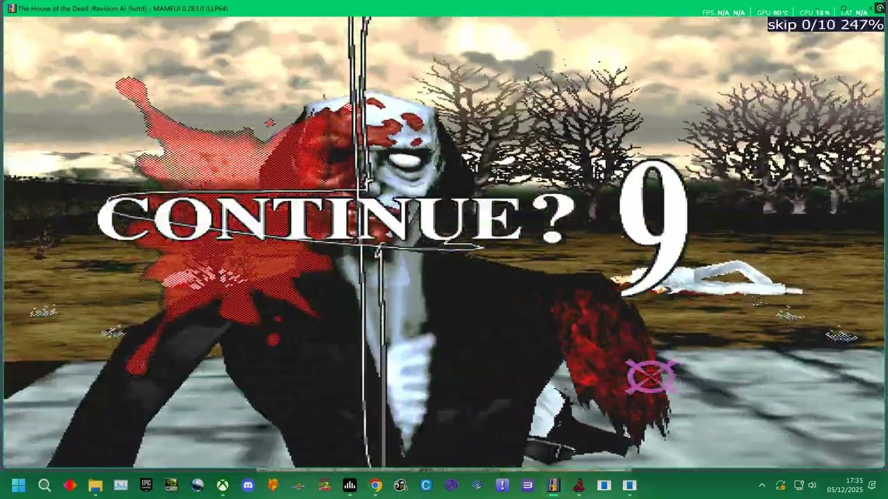 MAME 283 = ALL SEGA MODEL 2 ROMS - PLAY TESTS - ATTRACTS -  2025 UK ARCADES