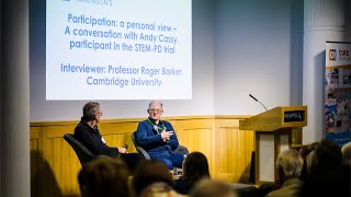 Special Update Meeting: A conversation with Andy Cassy, participant in the STEM-PD trial