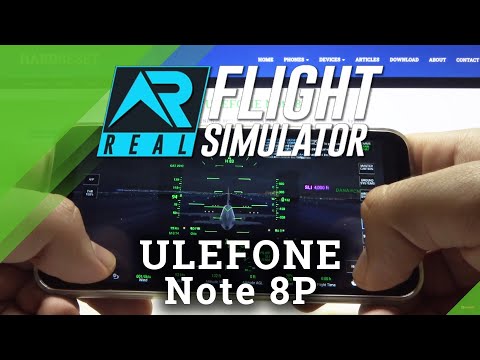 Real Flight Simulator on ULEFONE Note 8P - Game Test