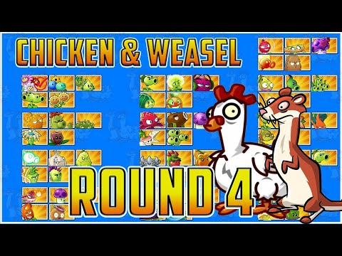 The Chicken & Weasel Tournament Level 4 - Plants vs Zombies 2 Epic Tournament