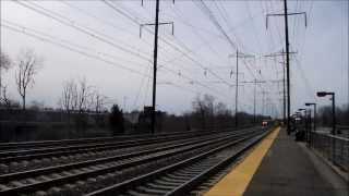 preview picture of video 'NEC - Jersey Avenue Railfanning'