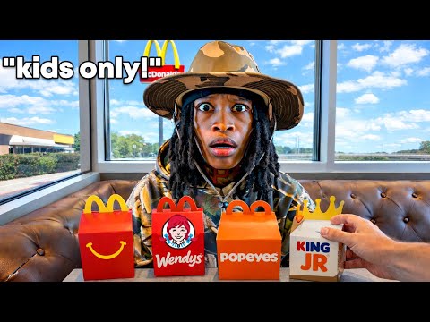 I Tried Every Fast Food Kids Meal