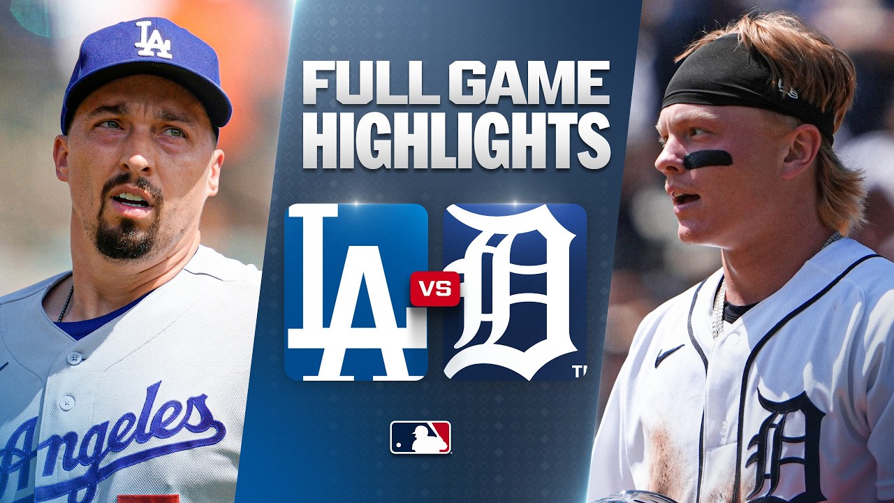 DODGERS vs. TIGERS: Official Full Game Highlights (August 29) | 2026 MLB Season
