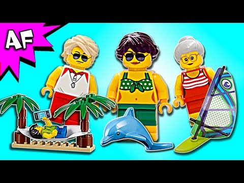 Vidéo LEGO City 60153 : Ensemble de figurines LEGO City - La plage