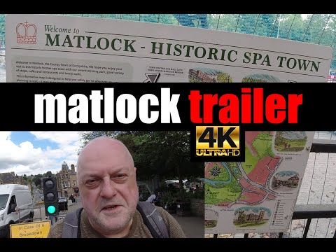A trailer to promote my wander around Matlock in Derbyshire.  - ///describes.expectant.pedicure