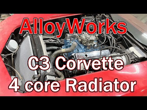 AlloyWorks C3 Radiator Install