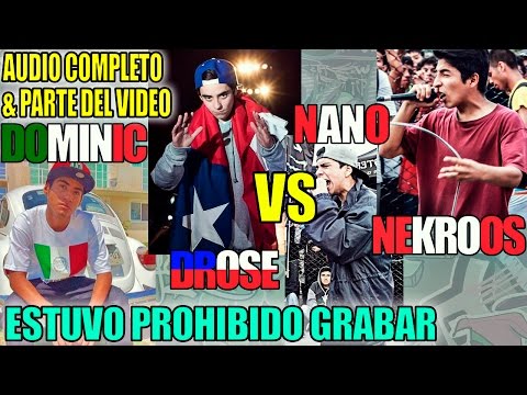 Dominic (MEX) & Drose (CHI) vs Nekroos & Nano (PER) #SupremacíaMc