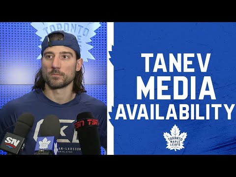 Chris Tanev | Pre Game vs. New Jersey Devils | October 21, 2025