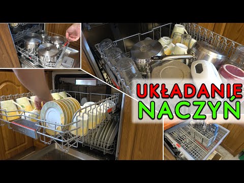 So stellen Sie Geschirr in die Spülmaschine.