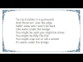 Guy Clark - Water Under the Bridge Lyrics