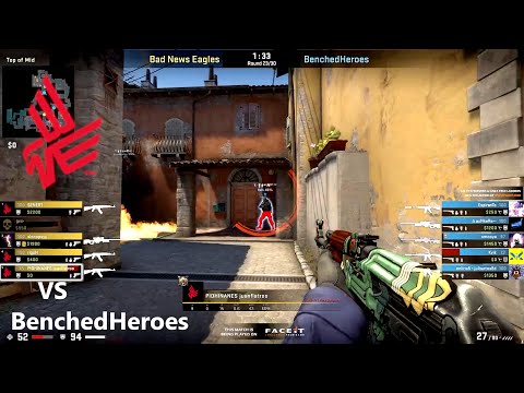 Bad News Eagles vs BenchedHeroes - HIGHLIGHTS - PGL Major EU Open Qualifier 2 - BO1