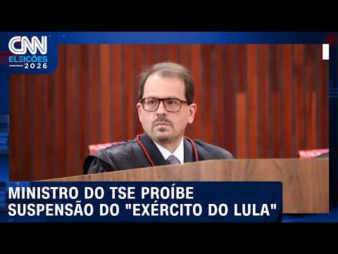 “Exército do Lula”: ministro do TSE proíbe suspensão de canal do WhatsApp | CNN NEWSROOM