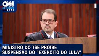 Vídeo: “Exército do Lula”: ministro do TSE proíbe suspensão de canal do WhatsApp | CNN NEWSROOM