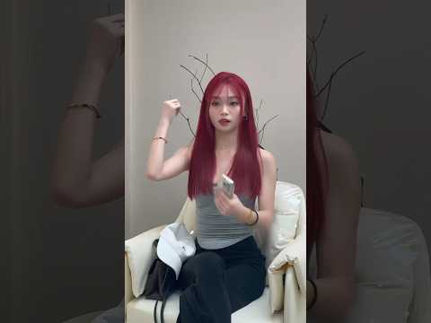 Red Hair Color & Style | Cherry Red Hair Transformation at KL Salon (Seri Kembangan • Bukit Jalil )