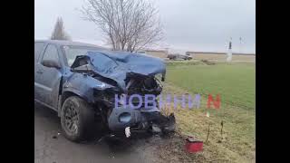 Двоє людей загинули внаслідок зіткнення «Лади» та Mitsubishi під Миколаєвом