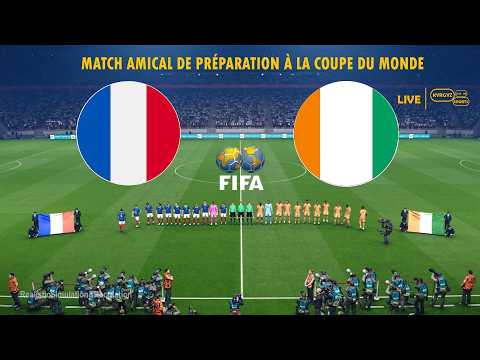 FRANCE vs CÔTE-DIVOIRE | Match d'avant-Coupe du Monde 2026 | Simulation et pronostic complets PES 21