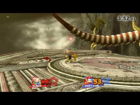 olimar vs diddy kong