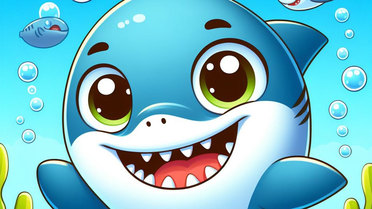 O tubarão sorri lindamente e não é feroz (30 MIN) - Desenhos e músicas infantis