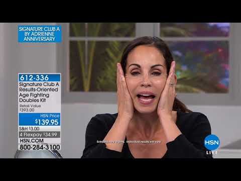 HSN | Signature Club A By Adrienne Beauty Anniversary 05.17.2018 - 04 PM