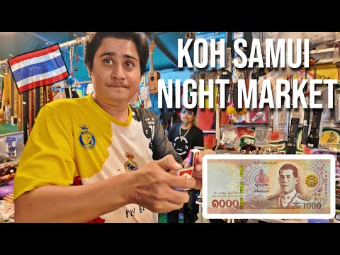 What Can You Get for 1,000 Baht in Thailand? 🇹🇭 Koh Samui Night Market