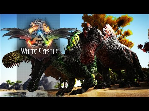 ARK White Castle EP11 - Taming Crazy Dog & Quetzal Transport!