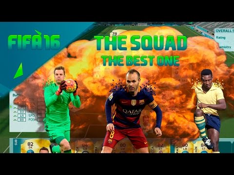 FIFA 16 | The Squad - THE BEST ONE! 196 RATED TEAM!