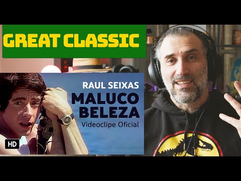 REAGINDO Raul Seixas - Maluco Beleza (Videoclipe Oficial Restaurado) @RaulSeixasoficial