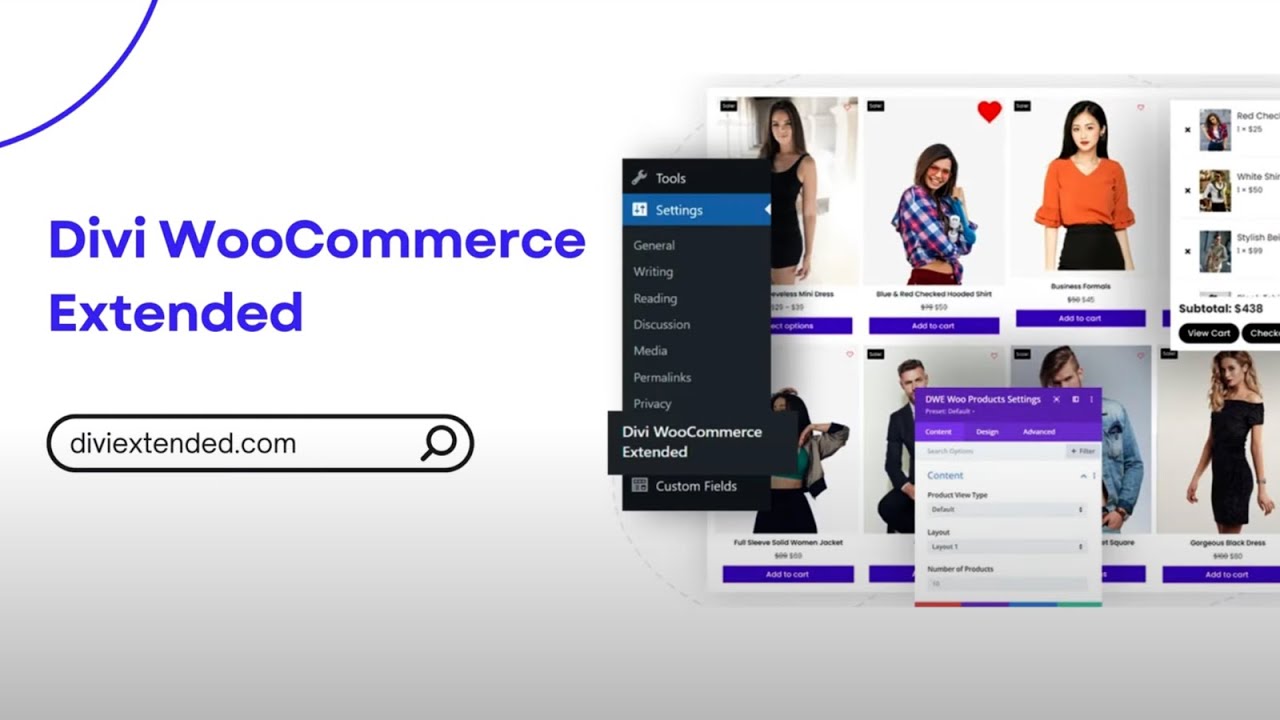 Divi WooCommerce Extended Intro