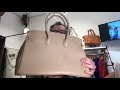 Video: Handbag candado beigge oscuro
