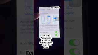 Download lagu Dari Dulu Pengaturan Notifikasi iPhone Memang Sudah Simple ‼️ #dimensiafif #iphone mp3