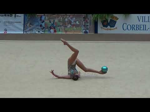 Maelle MILLET (FRA) ball - 2020 Corbeil senior EF