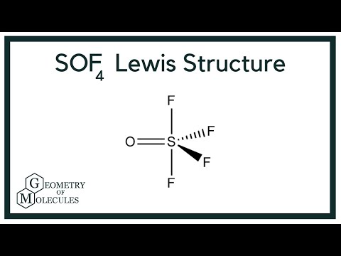 Lewis Structure Sof4