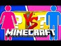 *BOYS VS GIRLS!* LUCKY BLOCKS! in Minecraft!