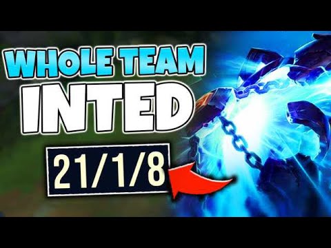 THIS IS WHAT TRY HARD MODE LOOKS LIKE | 4 INTING TEAMMATES IN HIGH ELO - League of Legends