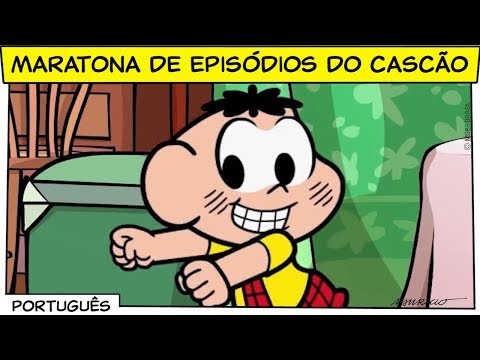 Capa de Turma da Mônica - Maratona de episódios do Cascão
