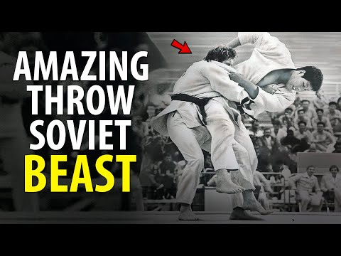 Powerful Throw of Soviet Judoka Shocked Whole Stadium. Sergey Novikov - 1976 Judo Olympics