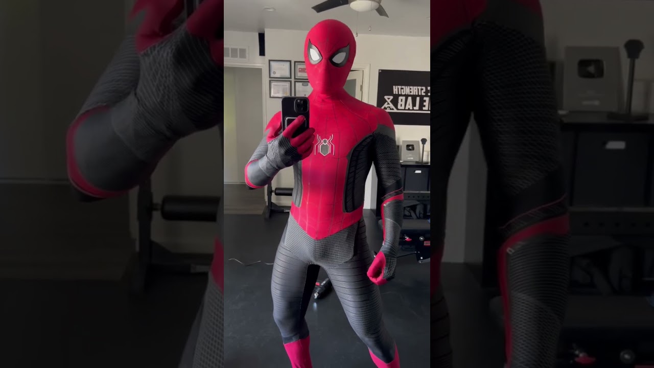 Here’s a closer look at my No Way Home suit from The RPC Studio🤘🏽