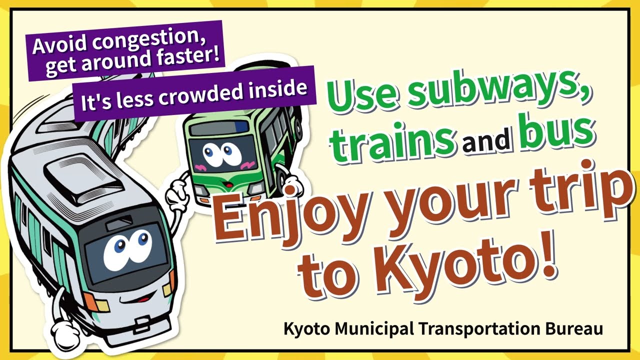 Sightseeing in Kyoto? Start with the train, then take the bus