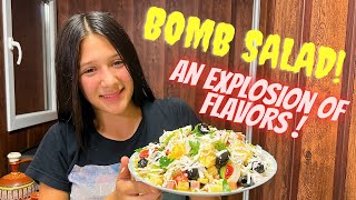 Сlassic Shepherd's Salad I love this dish #cooking_salad #eating_food #salad_recipe