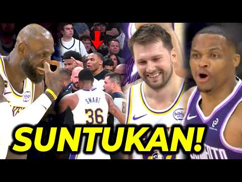 LUKA VS WESTBROOK! Nanghamon ng suntukan sa tunnel si Brodie, mainit ang ulo sa Lakers!